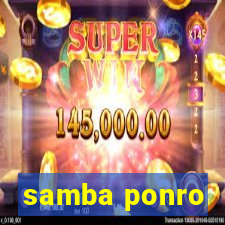 samba ponro