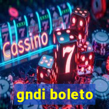 gndi boleto