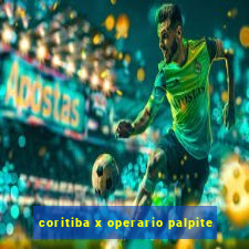 coritiba x operario palpite