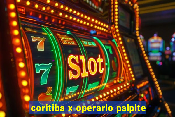 coritiba x operario palpite