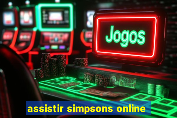 assistir simpsons online