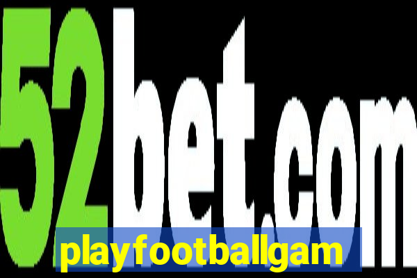 playfootballgames