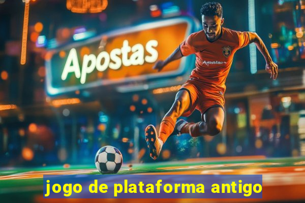 jogo de plataforma antigo