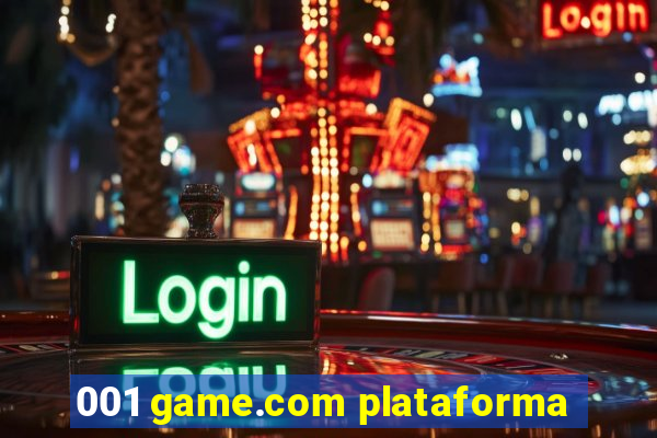 001 game.com plataforma