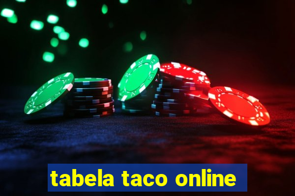 tabela taco online