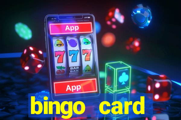 bingo card generator with pictures