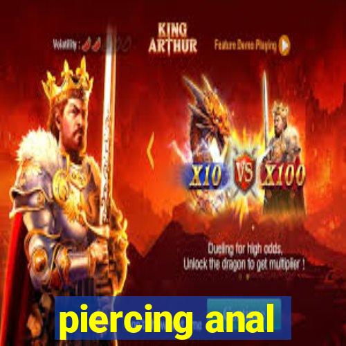 piercing anal