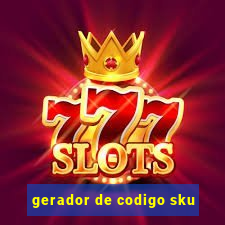 gerador de codigo sku