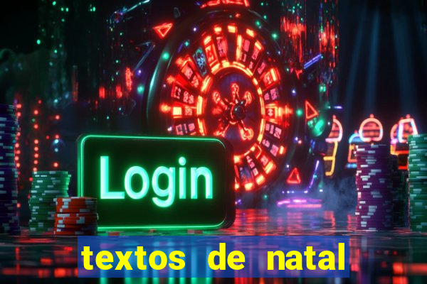 textos de natal para imprimir