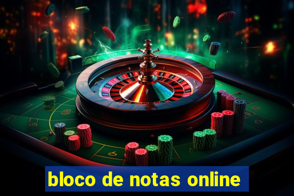 bloco de notas online