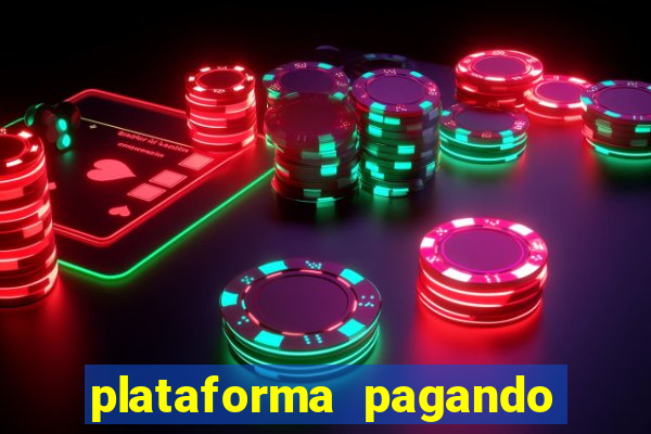 plataforma pagando no cadastro