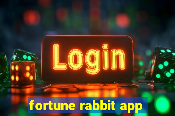 fortune rabbit app