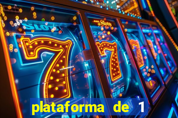 plataforma de 1 real fortune tiger