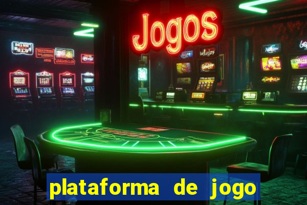 plataforma de jogo nova pagando