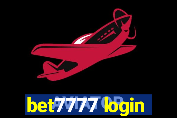 bet7777 login