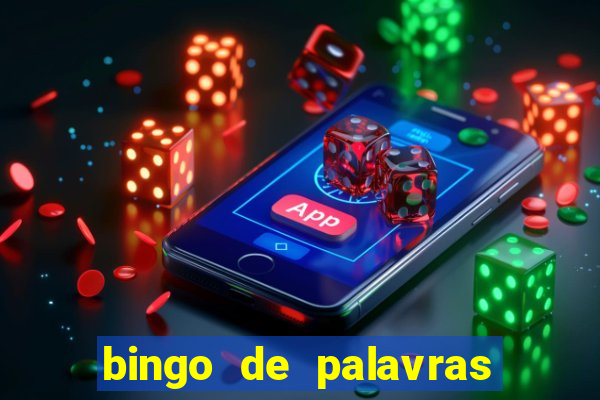 bingo de palavras de natal