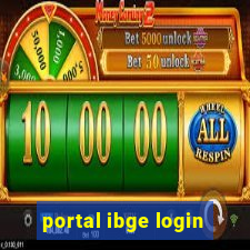 portal ibge login