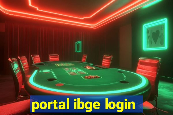 portal ibge login