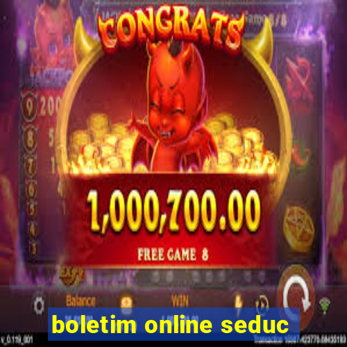 boletim online seduc