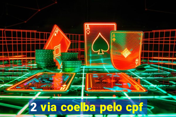 2 via coelba pelo cpf