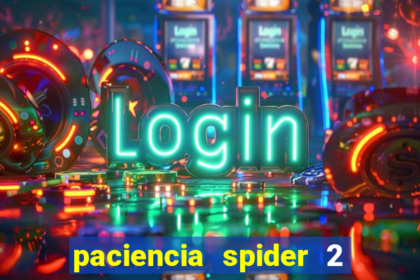 paciencia spider 2 naipes jogar