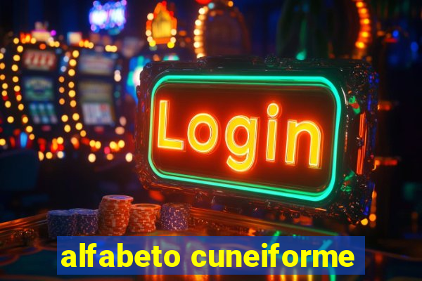 alfabeto cuneiforme