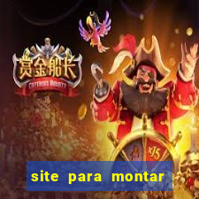 site para montar time de futebol