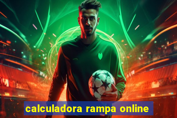 calculadora rampa online