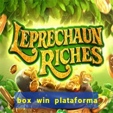 box win plataforma de jogos