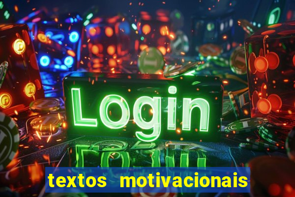 textos motivacionais para equipes