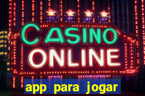 app para jogar jogo do bicho