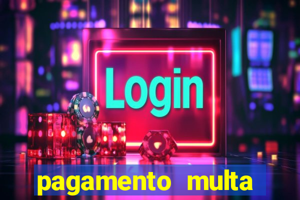 pagamento multa detran mg