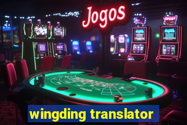 wingding translator