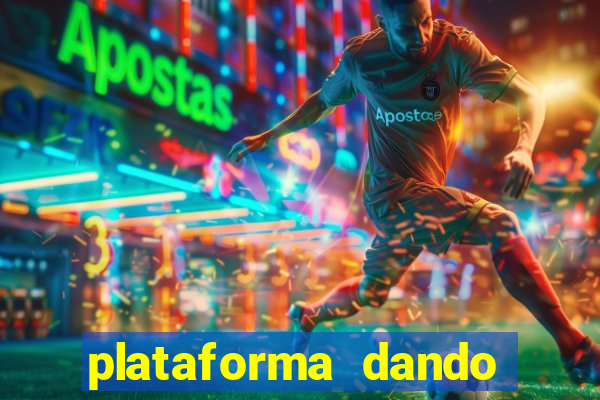 plataforma dando bonus de cadastro