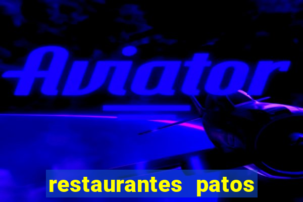 restaurantes patos de minas