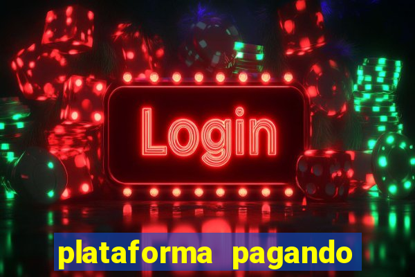 plataforma pagando bem hoje