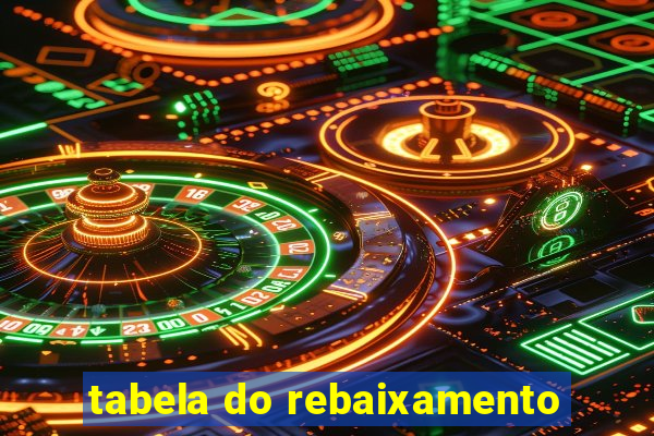 tabela do rebaixamento