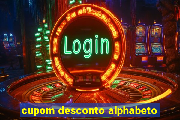 cupom desconto alphabeto