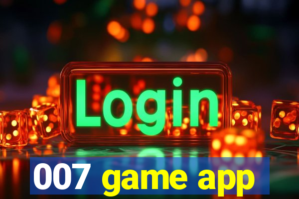 007 game app