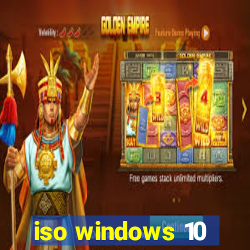 iso windows 10