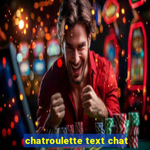 chatroulette text chat