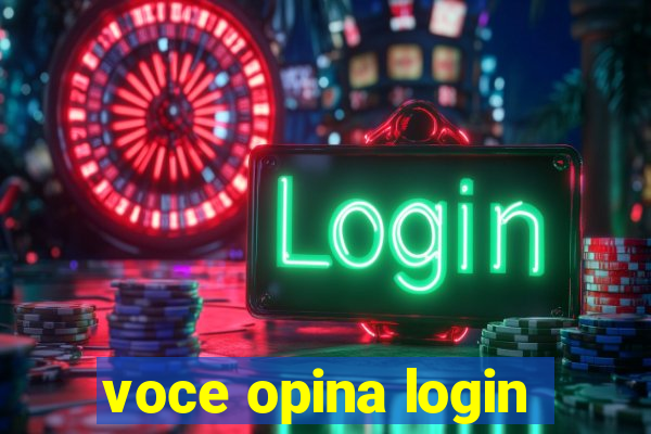 voce opina login