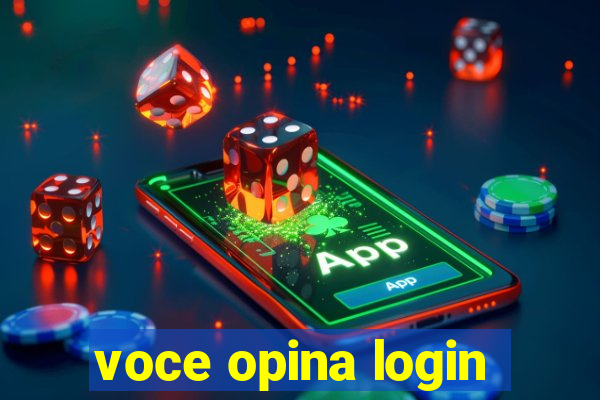 voce opina login