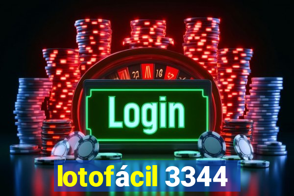 lotofácil 3344