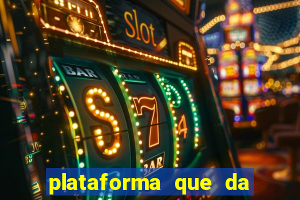 plataforma que da para depositar 1 real