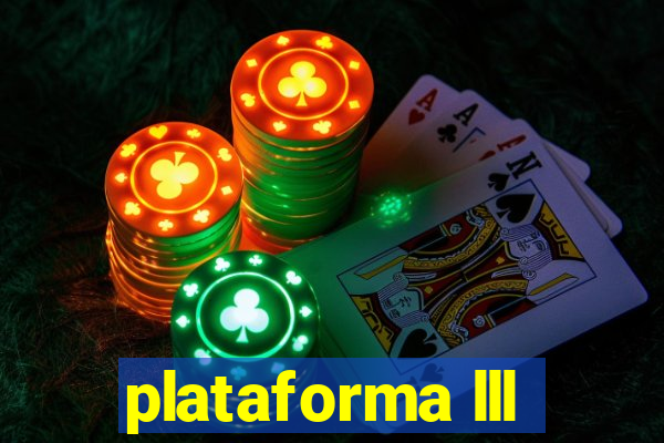 plataforma lll