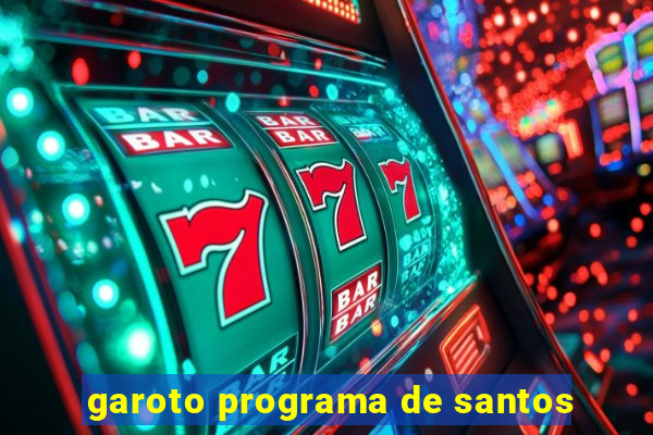 garoto programa de santos