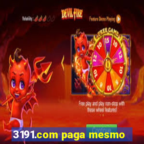 3191.com paga mesmo