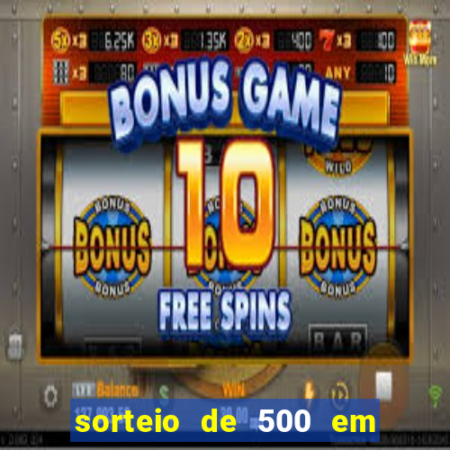 sorteio de 500 em cash toda segunda feira novibet como funciona