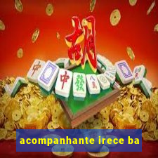 acompanhante irece ba